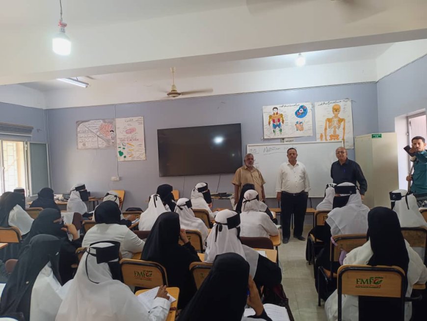 مدير عام تبن يزور المعهد الصحي ويؤكد دعم الكوادر المؤهلة لخدمة المجتمع