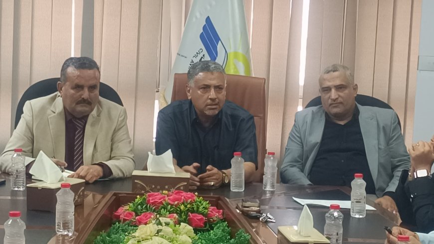نائب المحافظ بوجه بسرعة معالجة الإشكاليات الخدمية بمطار عدن الدولي