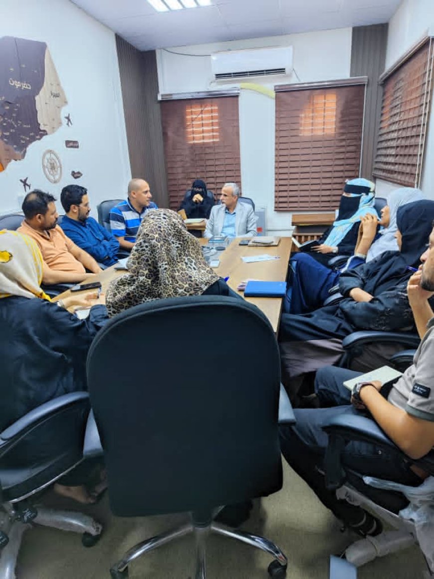 الوكيل الشبحي يعقد لقاءً هامًا بممثلين عن منظمتي لجنة الإنقاذ الدولية والمؤسسة الطبية الميدانية