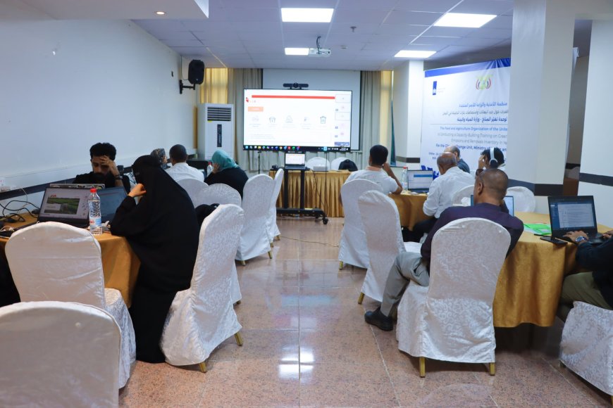 "الفاو" تُنفذ تدريباً لبناء القدرات حول جرد انبعاثات غازات الدفيئة في اليمن