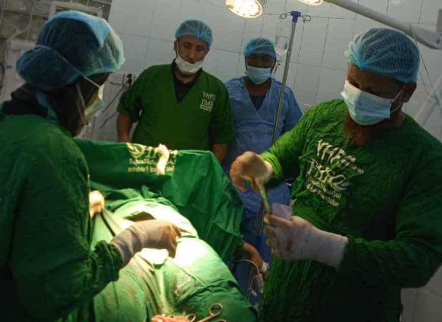 نجاح العملية القيصرية الثانية والعشرون في مستشفى أحور.. ولادة لابنة مدير التربية بالمديرية