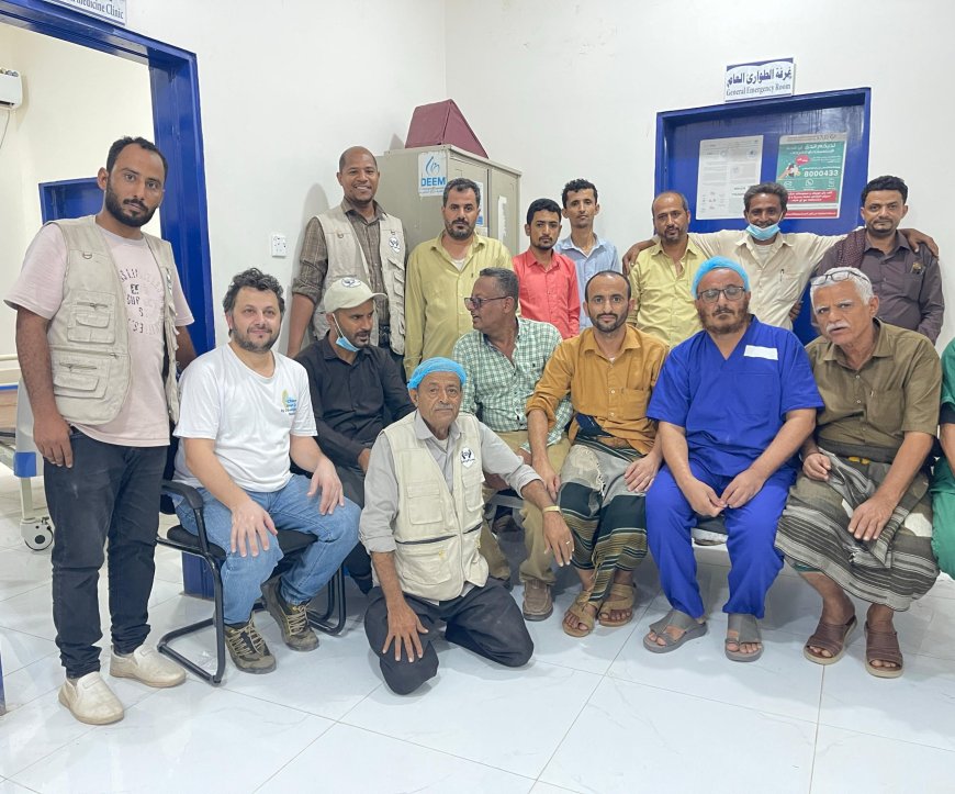 اختتام مخيم المخاء للعيون بنجاح باهر بإجراء أكثر من 510 عملية جراحية ومعاينة 2000 مريض