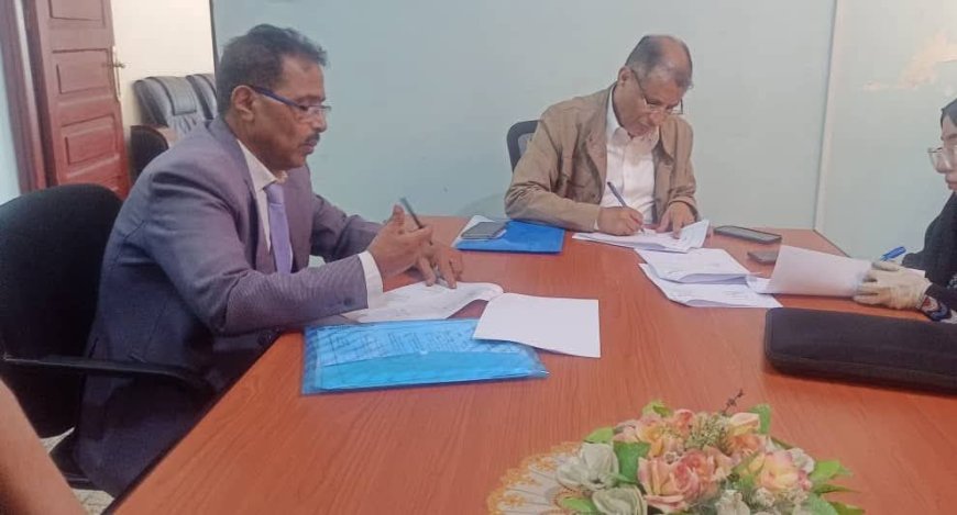 توقيع اتفاقية إطلاق مشروع "مساحة الساقية الإبداعية" في تعز كبداية لسلسلة مشاريع ثقافية شبابية.