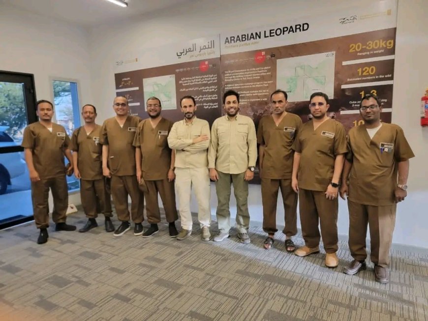 وفد من محافظة المهرة يشارك في ورشة عمل حول المحافظة على الحياة الفطرية وتكاثر النمر العربي
