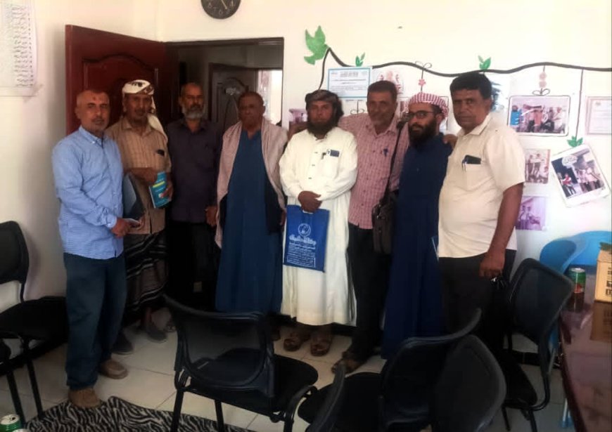 زيارة إلى المدارس الأهلية ضمن برنامج فريق التوجيه المحلي بتربية لودر