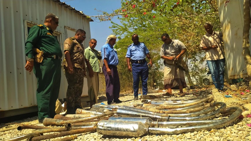 شرطة السير بأمن وشرطة ساحل حضرموت تضبط عددًا من الدراجات النارية المخالفة