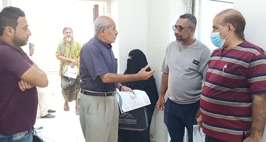 مركز عيادات معاك الدولية يواصل خدماته المجانية في المخيم الطبي لإمراض الضغط والسكر بخورمكسر