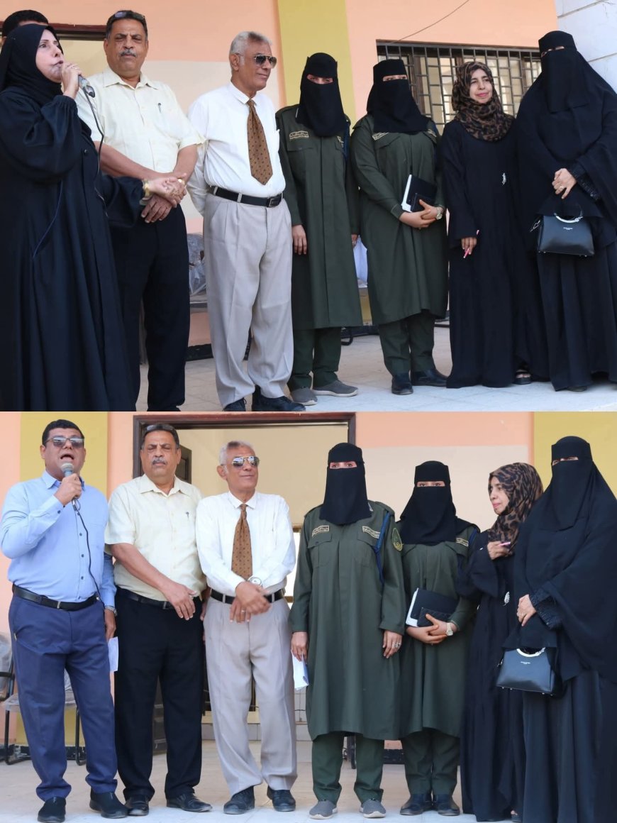 عدن: أمن العاصمة عدن يدشّن برنامجًا توعويًا حول مخاطر الابتزاز الإلكتروني والمخدرات في ثانوية بلقيس