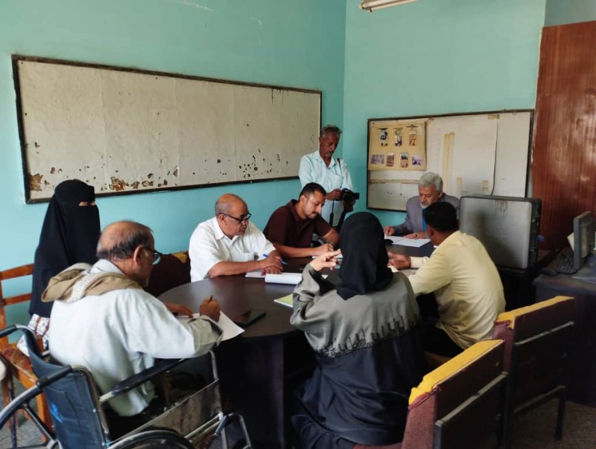 فريق التوجيه والرقابة الرئاسي يزور المعهد الزراعي بخنفر