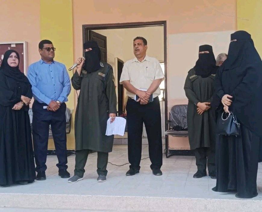 أمن العاصمة عدن يدشّن برنامجًا توعويًا حول مخاطر الابتزاز الإلكتروني والمخدرات في ثانوية بلقيس