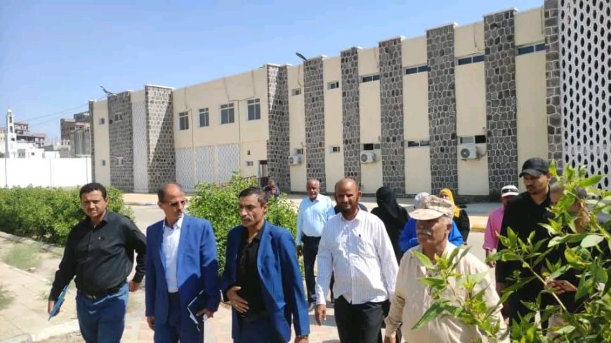 لجنة وزارية مشتركة تزور مستشفى رعاية ذوي الإعاقة بعدن في إطار التنسيق بين وزارتي الشؤون الاجتماعية والصحة