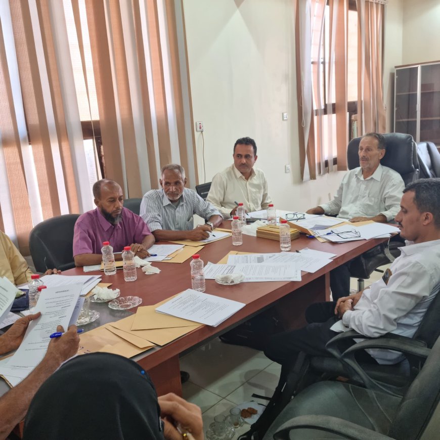 مجلس شؤون الطلاب بجامعة لحج يعقد اجتماعه الدوري ويقف أمام جملة من القضايا ذات الصلة