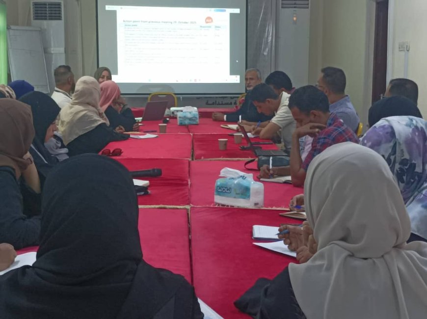 الوكيل الشبحي يترأس اجتماعًا هامًا لشركاء الصحة بقطاع السكان بحضور صندوق الأمم المتحدة للسكان ومنسق الصحة لدى قطاع السكان