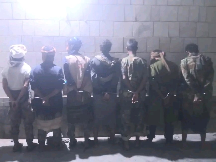 بيان رسمي صادر عن إدارة أمن أبين بعد القبض على قائد نقطة مع عدد من افراده الذي قاموا بابتزاز سائق مصري على الخط الدولي