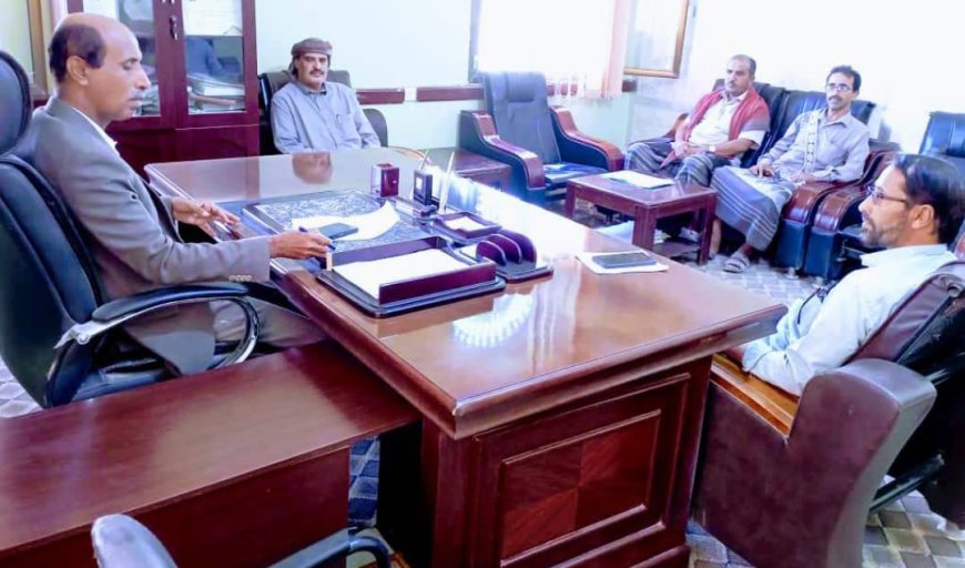 خلال لقائه مدير تربية شبوة.. مدير تربية ميفعة يثمن جهود المحافظ بن الوزير في دعم التعليم بالمحافظة