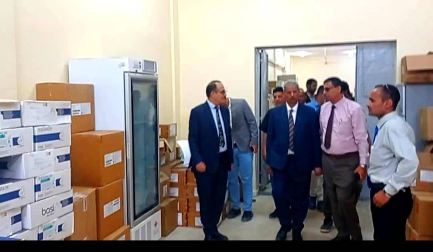 وزير الصحة يشيد بالجهود المحلية في تطوير المعهد العالي للعلوم الصحية بلحج