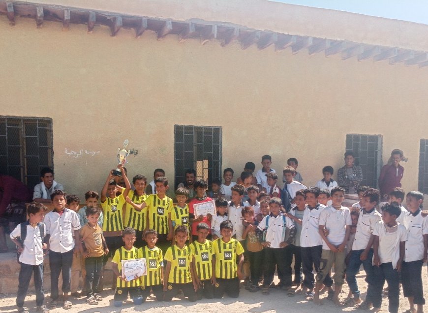 فريق الوحدة يحقق لقب دوري مدرسة الرعد بمودية بثلاثية مثيرة على الجزيرة