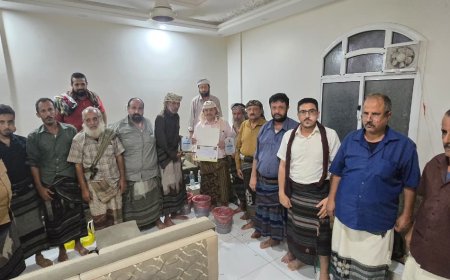 عدن.. تكريم الوكيل محمد المرفدي بدرع الوفاء والعرفان تقديراً لعطائه التنموي والإنساني في محافظة لحج