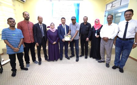 إدارة الجودة بمكتب وزارة الصحة العامة والسكان بحضرموت الوادي تشارك في دورة تدريب مدربي الجودة ومكافحة العدوى بعدن