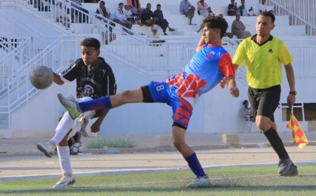 سيئون يمطر شباك بور بثمانية اهداف في بطولة كأس حضرموت للناشئين