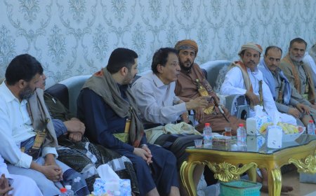 محافظ المهرة يلتقي وكيل محافظة ذمار لمتابعة قضية مقتل الطفل "همام" الجرادي