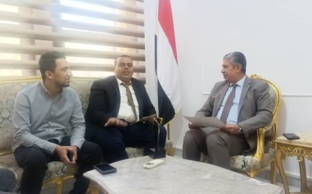 السفير اليمني في مصر يهنئ المهندس ماجد يادين بفوزه بالمركز الثاني في جائزة الشباب العربي للتنمية المتكاملة