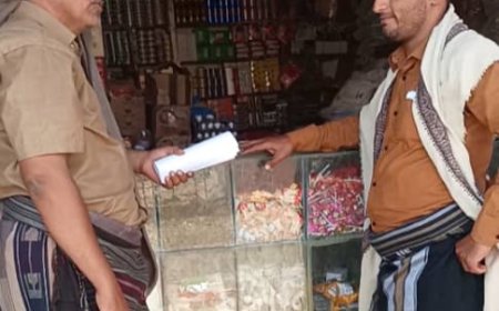 نزول ميداني لمراقبة أسعار المواد الغذائية والدواجن في مديرية الوضيع