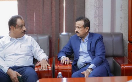 بن الوزير يطلع على الأوضاع الخدمية والأمنية في مديرية جردان