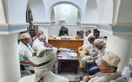 مدير عام تريم يلتقي بقيادة مجلس التضامن بالمديرية