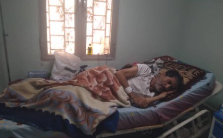 زيارة للاطمئنان على الزميل صادق حمامة بعد نجاح عمليته الجراحية