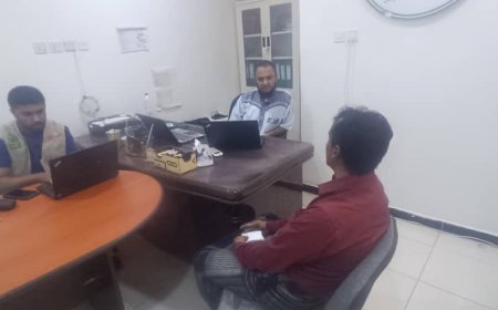 أبين : منسق عام المنظمات.. يزور مؤسسة شباب ابين ويلتقي بمديرها التنفيذي ويناقش معه عدد من المواضيع