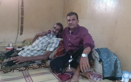 نائب رئيس تنفيذية انتقالي أبين يطمئن على صحة المناضل قحطان العولقي