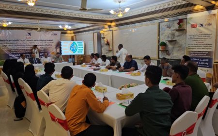 سيئون.. منظمة صدى تدشن دورة تدريبية في التغير المناخي والطاقة المتجددة لبناء قدرات الصحفيين