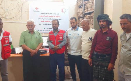 الهلال الأحمر اليمني – فرع أبين يدشّن دورة تدريبية في الإسعافات الأولية لموظفي الكهرباء بدعم من الصليب الأحمر النرويجي