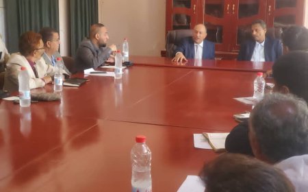 نائب وزير الصناعة والتجارة يزور محافظة أبين لبحث سبل تطوير القطاع الصناعي والاستثماري