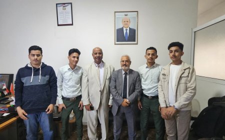 الرباط.. المستشار العديني يستقبل الدفعة الأولى من طلاب التبادل الثقافي الجدد