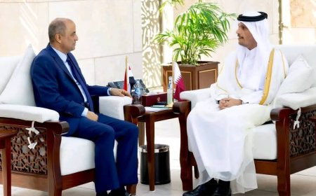 رئيس الوزراء يبحث مع نظيره القطري تعزيز التعاون ودعم الإصلاحات الاقتصادية