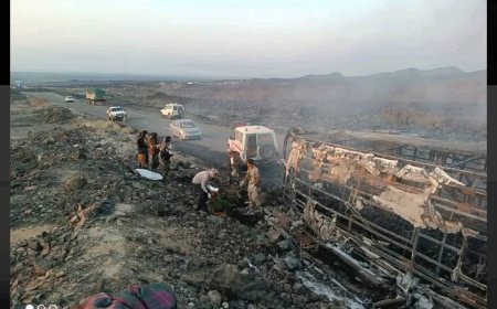 بيان تعزية وتوصية عاجلة من قيادة محور أبين العملياتي للحادث المروري في العرقوب