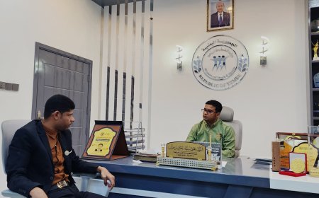 نقيب المهندسين بحضرموت يزور مكتب وزارة الشباب والرياضة بوادي وصحراء حضرموت لتعزيز الشراكة والتعاون