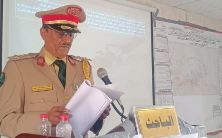 الأكاديمية العسكرية تمنح الباحث العميد الركن / عبدالله زيد قاسم الاحمدي درجة الماجستير