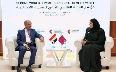 رئيس الوزراء يلتقي وزيرة الدولة للتعاون الدولي القطرية