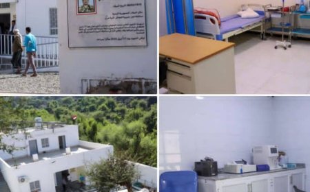 تعز.. خلية الأعمال الإنسانية  تستكمل تجهيز مركز الشهيد الصليحي الصحي