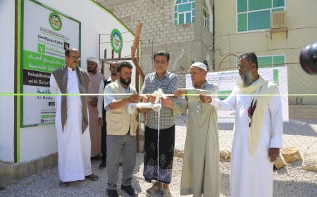 مدير عام القطن ومؤسسة البادية يدشنان مشروع تأهيل بئري “مياه هينن” و“سقيا البادية” لإنهاء أزمة انقطاع المياه