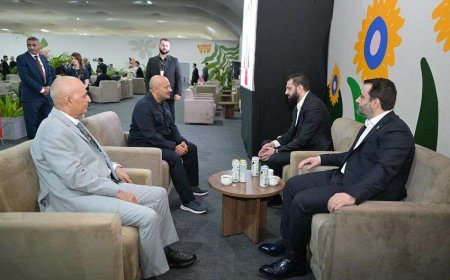 طارق صالح يلتقي الرئيس السوري