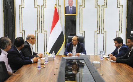 محافظ حضرموت يبحث مع وفد منظمة اليونيسكو تعزيز التعاون في حماية التراث الثقافي