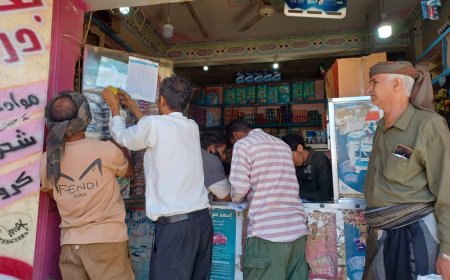 مأمور مديرية الضالع يشرف على حملة مراقبه وتثبيت الاسعار