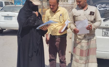 النزول الميداني لبرنامج التحصين والترصد لـ الشلل الرخو الحاد مديرية المكلا – منطقة المنوّرة