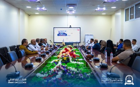 تدشين برنامج الاعتماد المهني للعمالة الوافدة في اليمن من مقر جامعة العلوم والتكنولوجيا عدن