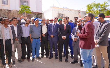 بدعم الإمارات.. محافظ شبوة يدشن المرحلة الثانية من مشروع تجهيز المستشفيات