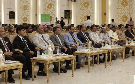 أمين عام محلي حضرموت يشهد الحفل الخطابي والتكريمي لتخريج 36 طالبة من دبلوم قابلة مجتمع بمديرية غيل بن يمين "دفعة الفقيد الدكتور رياض الجريري"